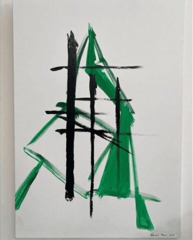 Cervin- acrylique 110×80