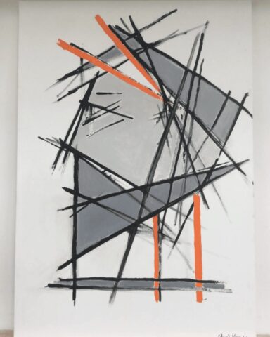 Christ Mikado- acrylique 110×80