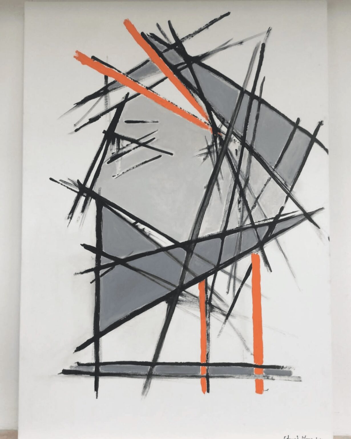 Christ Mikado- acrylique 110×80