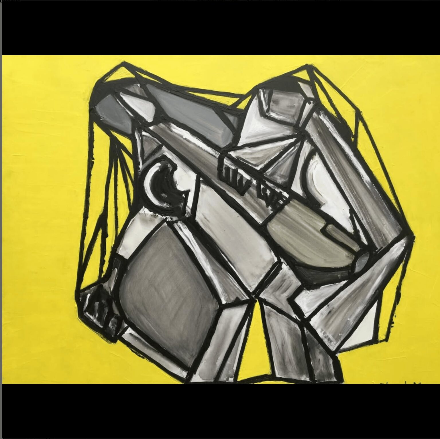 La mère et l’enfant- acrylique 110×80